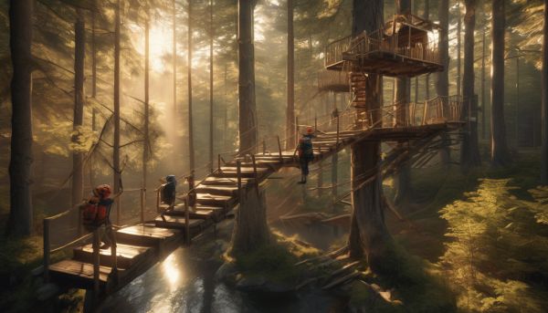Vivre l’aventure en France : les parcs accrobranche à découvrir